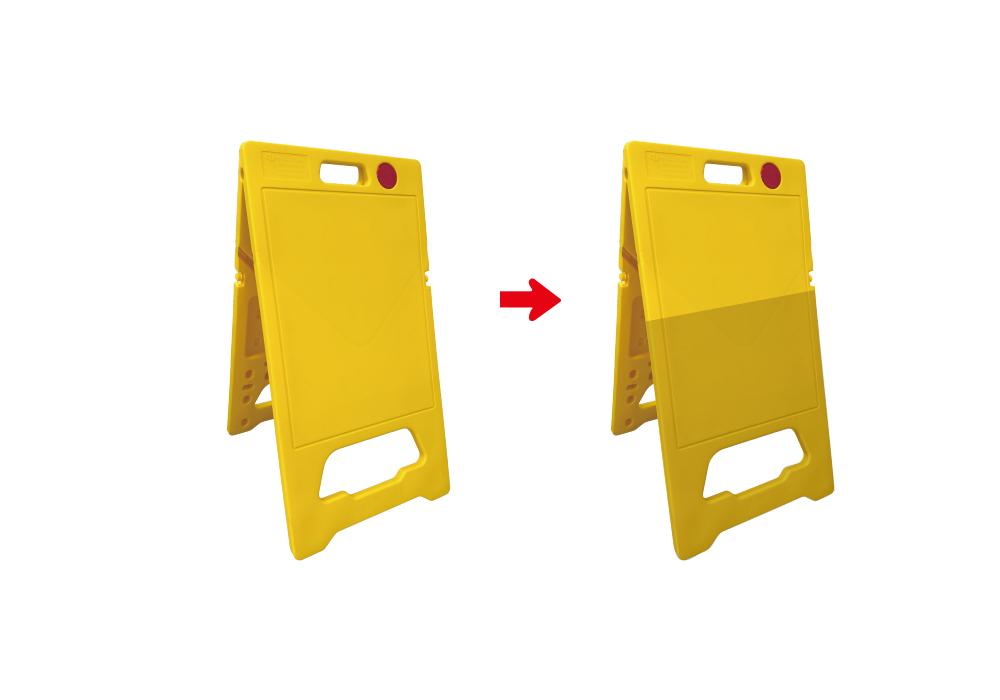 A형 표지판 (물주입형) 표지