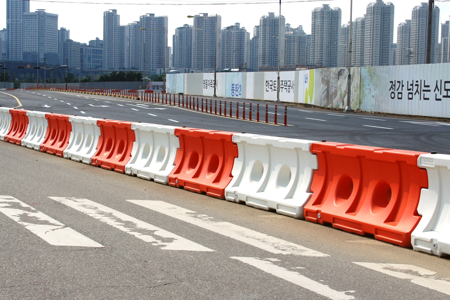 [실적사진] 방호벽 대형 – 동탄 설치 사진 표지