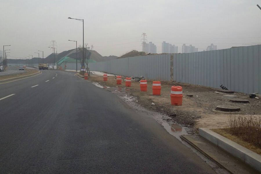 [실적사진] 분리형 드럼 – 삼송 아파트 공사 현장 표지